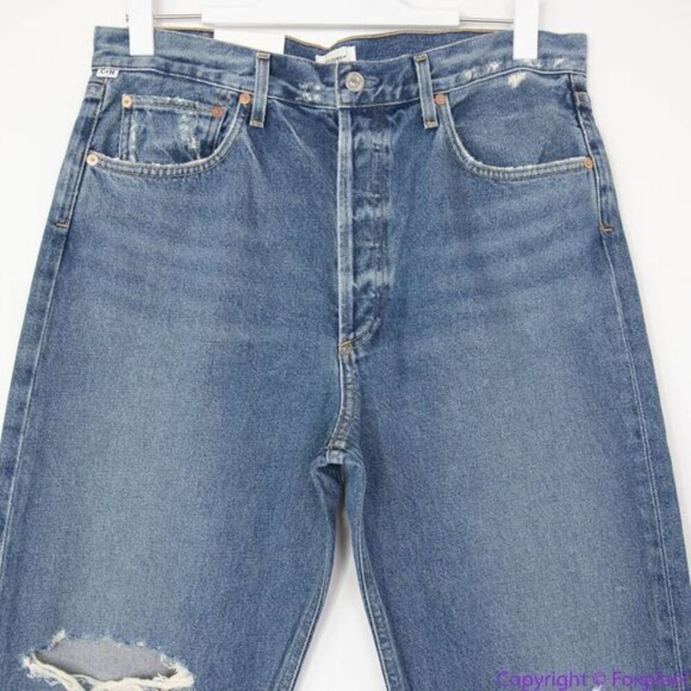 NEW Citizen of Humanity Eva Relaxed Baggy In Punch Bowl, 30‎ - Picture 3 of 16